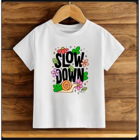 Kiz Çocuk Baskili T-shirt